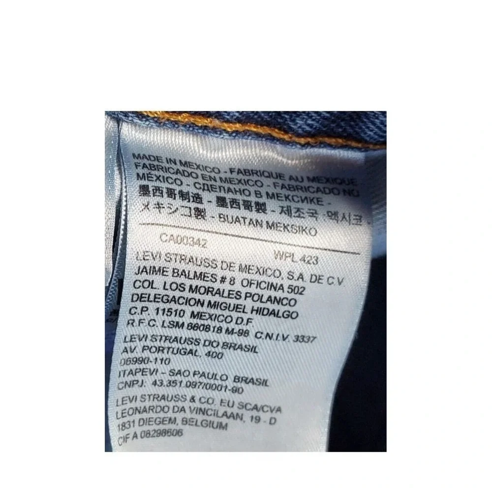 Vintage‎ LEVIS 550 Relaxed Straight Student Denim Jeans 42x30 Work Casual